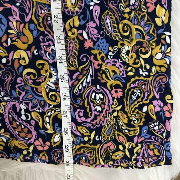 Croft and Barrow NWT womens The Classic Tee 3X short sleeve crew damask - Picture 10 of 12